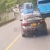 primera hipótesis de lo que causó fuerte accidente entre Soacha y Mesitas