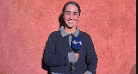 Érika Zapata apareció disfrazada en Noticias Caracol: "$ 110.000 me costó este traje"