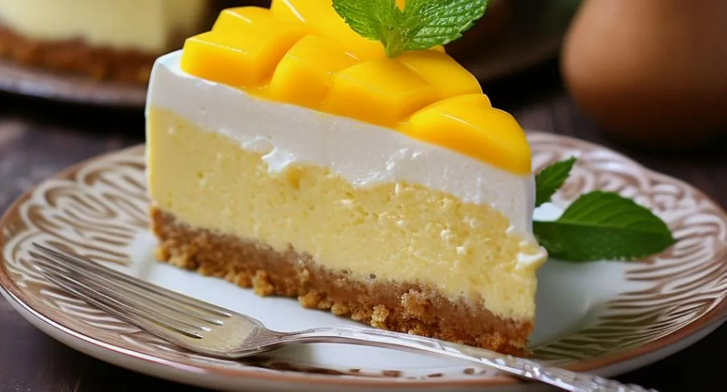 Cómo hacer cheesecake de mango: receta fácil paso a paso e ingredientes necesarios para prepararla sin utilizar horno y en pocos minutos