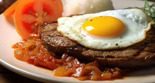 Cómo preparar bistec a caballo: receta fácil paso a paso e ingredientes necesarios para hacer este típico plato casero en pocos minutos.